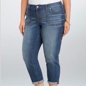 Torrid Ex Boyfriend Crop Jeans